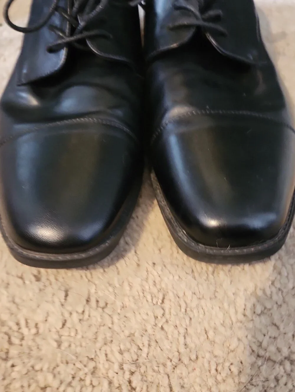 Apt. 9 Men's Black Cap Toe Oxford Dress Shoes Sz. 13 - NWOB